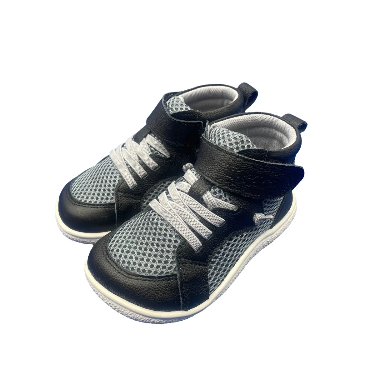 Tipsietoes Autumn Spring Genuine Leather Boots For Girls Boys Kids Barefoot Sneaker Leather Linning Light Weight Elastic Strape kids_shoes