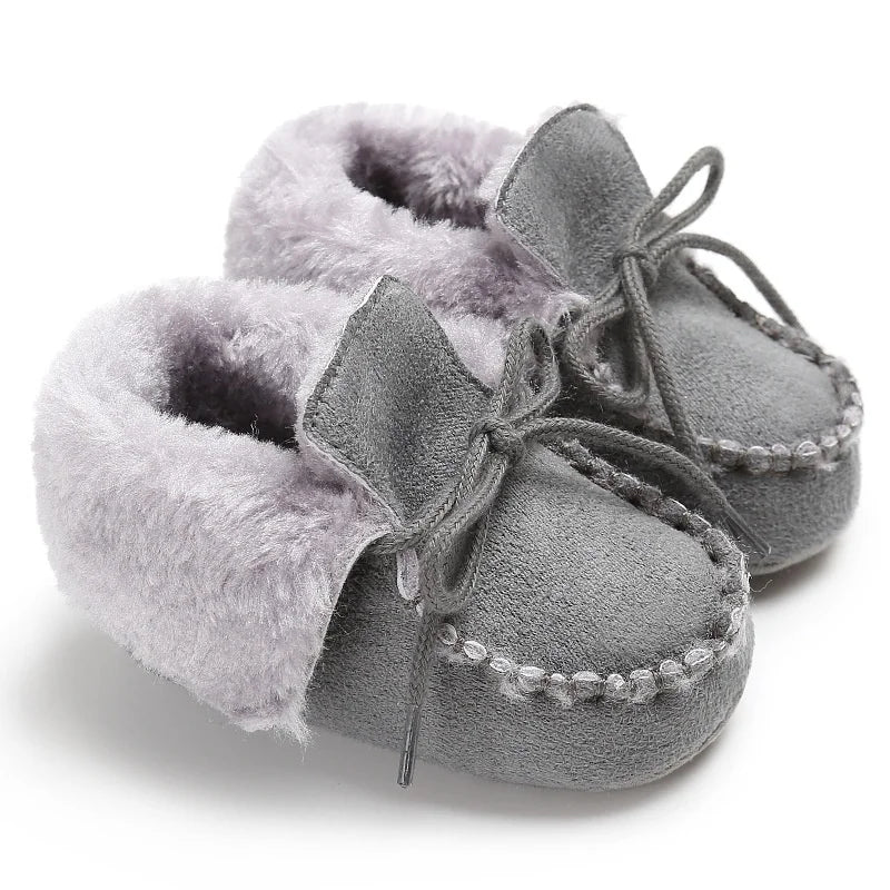 Freshman baby cotton walking shoes with soft soles, warm autumn and winter snow boots, comfortable baby walking shoes kids_shoes