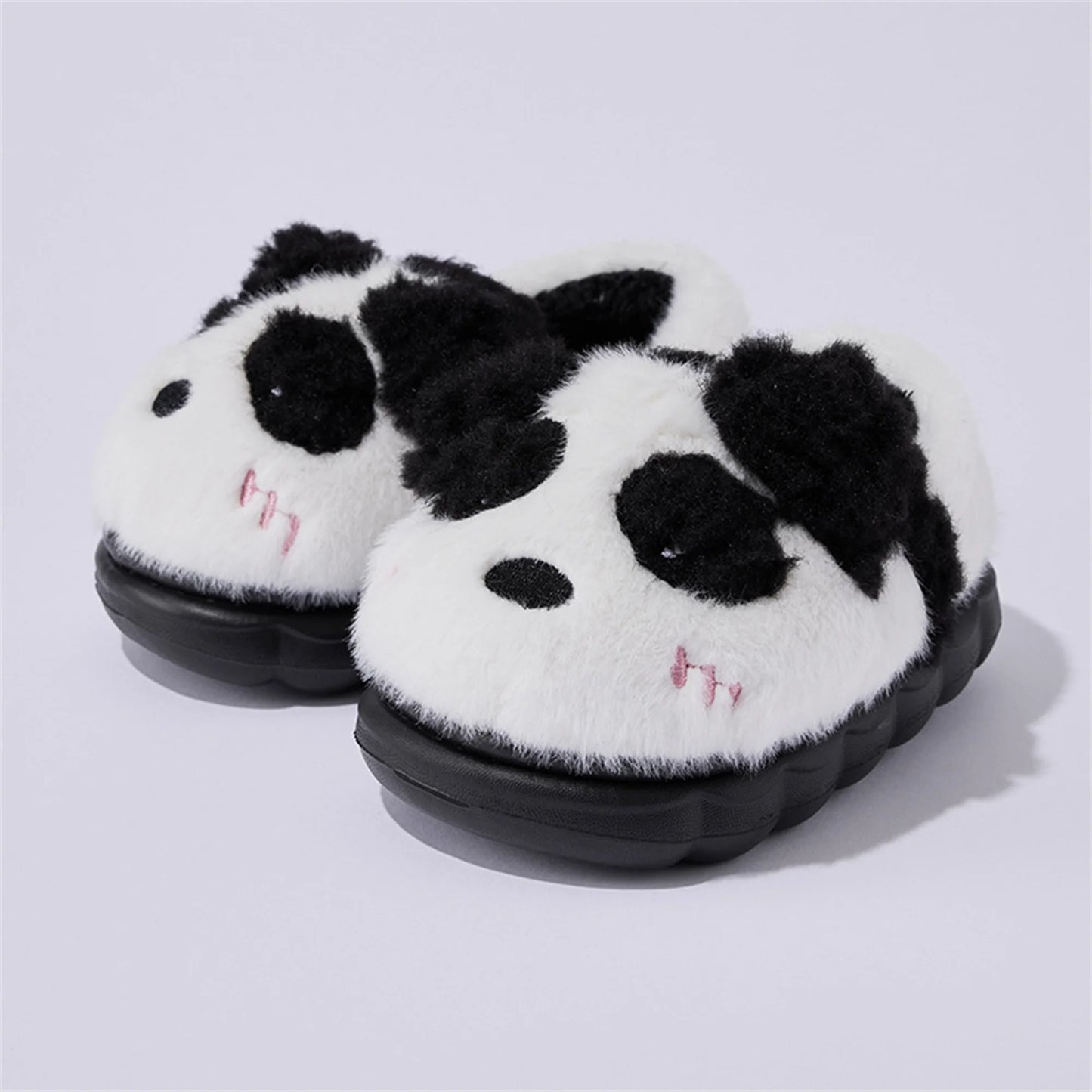 Children's cotton slippers, autumn and winter, indoor anti-skid and warm cartoon for men, women, small and medium-sized children kids_shoes