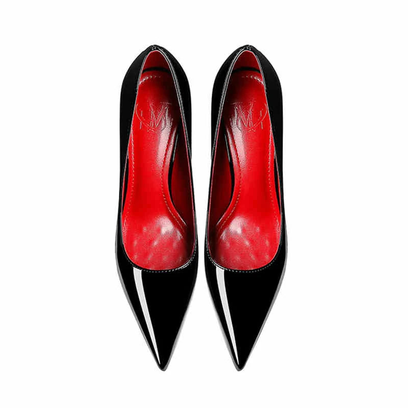 Women's heels 2025 New Luxury Brand Pumps Red Bottom Pointed Toe Rhinestone High Heels Elegant Stiletto Party Prom Ladies Shoes heels_stiletto