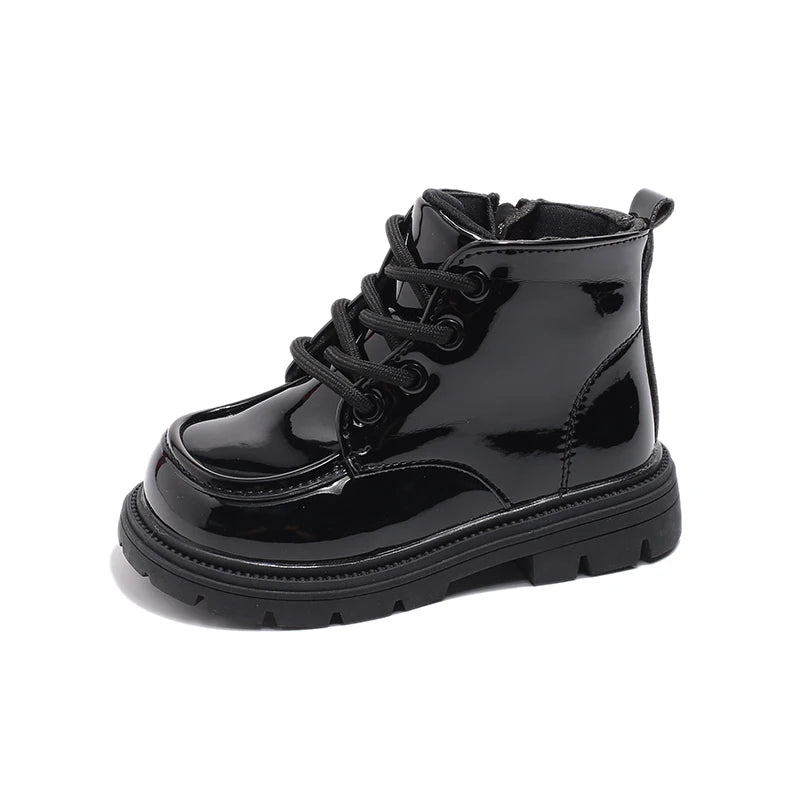 Autumn Winter Children's Boots 2-18 Years Old Padded Warm Boys Girls Cotton Shoes Hundred Anti-slip Kids Short Boots Shoes kids_shoes