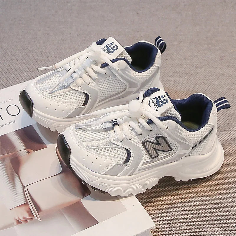 Children's Sneakers Spring Autumn Fashionable Comfortable Sports Casual Shoes Boys Girls Dad Made From Mesh-Versatile Kids Shoes kids_shoes