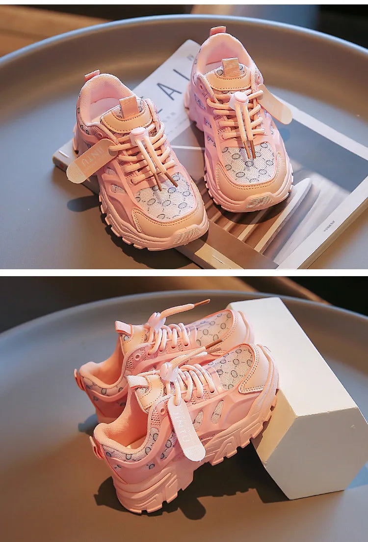 Girls Spring and Autumn New Children's Wear - Resistant Sports Shoes Boys Elementary School Casual Shoes kids_shoes