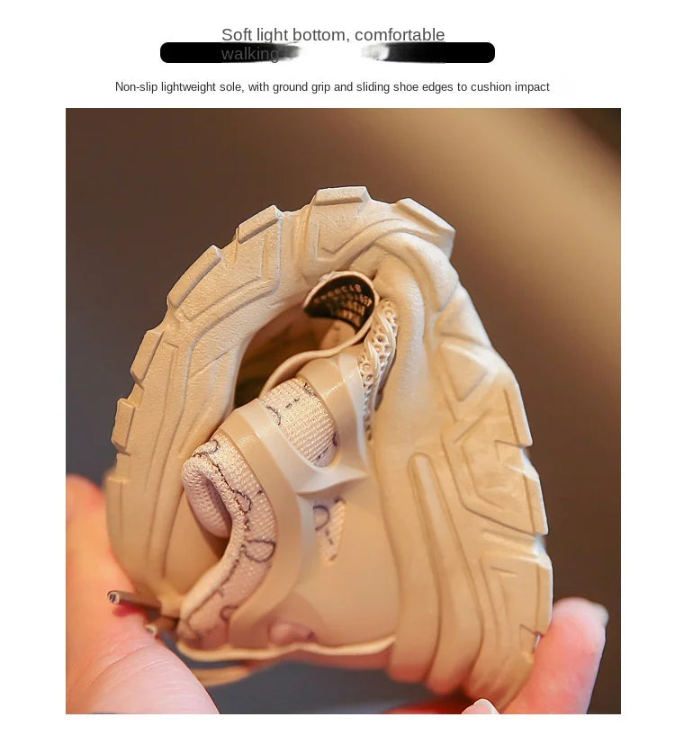 Girls Spring and Autumn New Children's Wear - Resistant Sports Shoes Boys Elementary School Casual Shoes kids_shoes