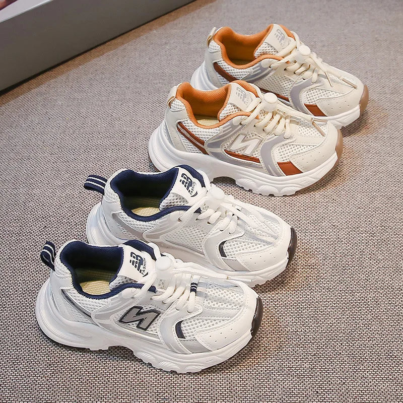 Children's Sneakers Spring Autumn Fashionable Comfortable Sports Casual Shoes Boys Girls Dad Made From Mesh-Versatile Kids Shoes kids_shoes