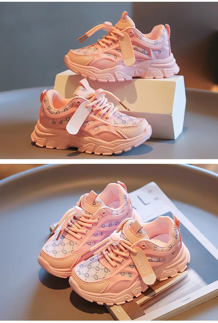 Girls Spring and Autumn New Children's Wear - Resistant Sports Shoes Boys Elementary School Casual Shoes kids_shoes