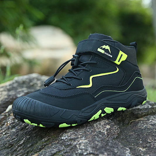 Autumn Spring New Casual Mid-Top Kids' Sport Shoes Popular Breathable Mesh Design Non-Slip for Outdoor Use kids_shoes