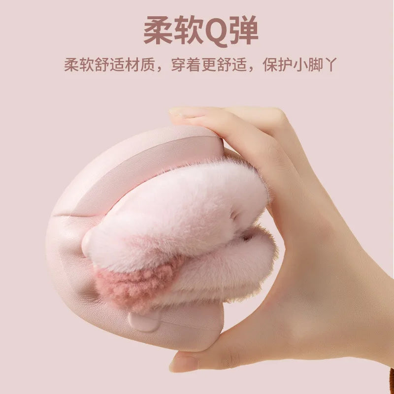 Trendy Cute Kids Shoes Cartoon Comfortable Non-slip Children Shoes Lightweight Soft Bottom Children's Shoes Cotton Slippers kids_shoes