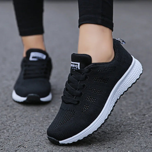 Women Casual Shoes Fashion Breathable Walking Mesh Flat Shoes Woman White Sneakers Women 2024 Tenis Feminino Female Shoes sneakers_women