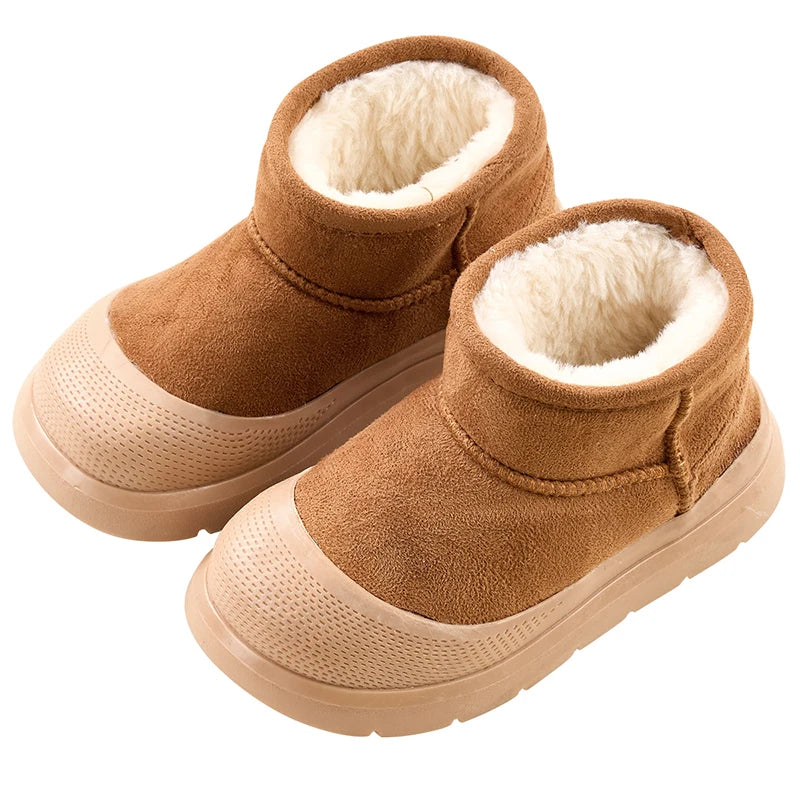 Baby Casual Boots New 2025 Fashion Children Snow Boots Kids Running Shoes Short Boots Sport Shoes Boys Girls Non-slip Ankle kids_shoes