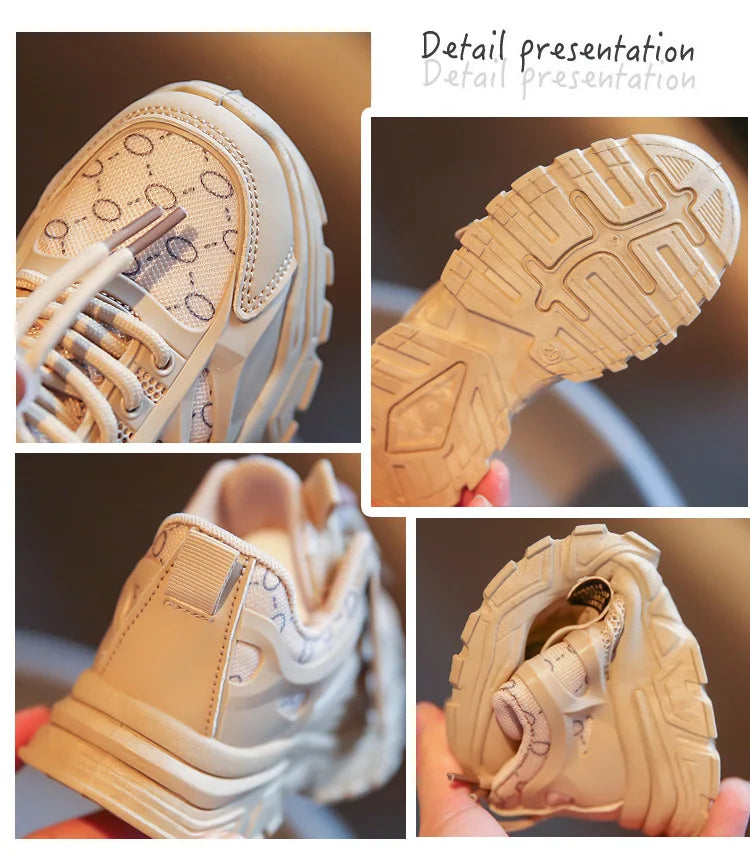 Girls Spring and Autumn New Children's Wear - Resistant Sports Shoes Boys Elementary School Casual Shoes kids_shoes