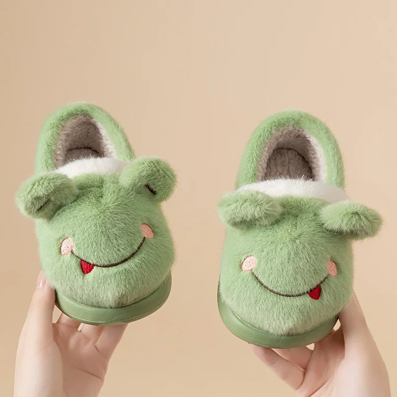 Trendy Cute Kids Shoes Cartoon Comfortable Non-slip Children Shoes Lightweight Soft Bottom Children's Shoes Cotton Slippers kids_shoes