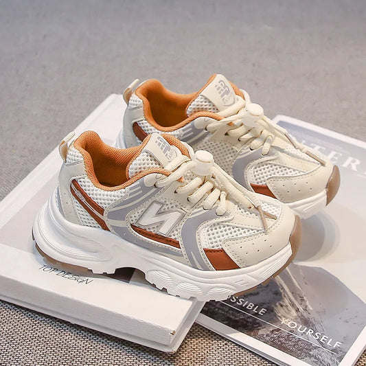 Children's Sneakers Spring Autumn Fashionable Comfortable Sports Casual Shoes Boys Girls Dad Made From Mesh-Versatile Kids Shoes kids_shoes