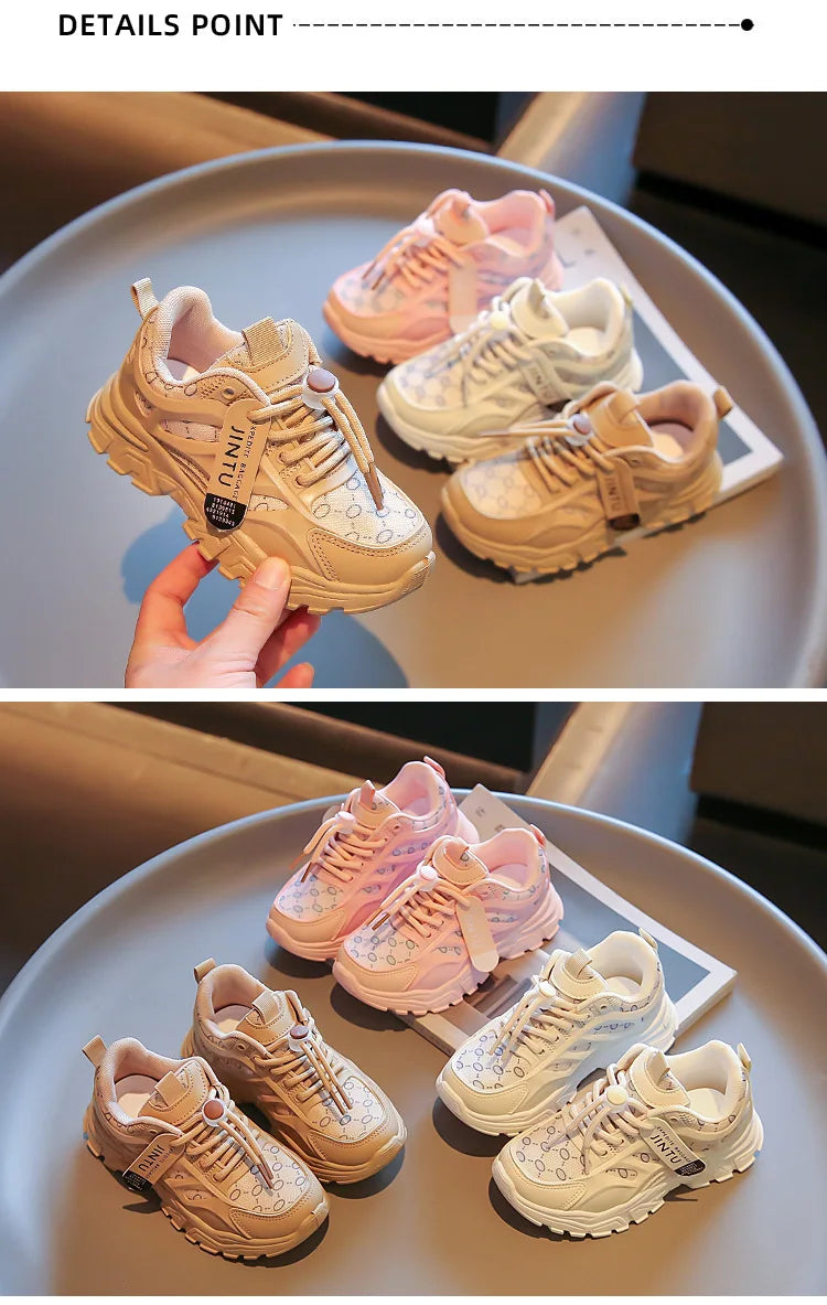 Girls Spring and Autumn New Children's Wear - Resistant Sports Shoes Boys Elementary School Casual Shoes kids_shoes