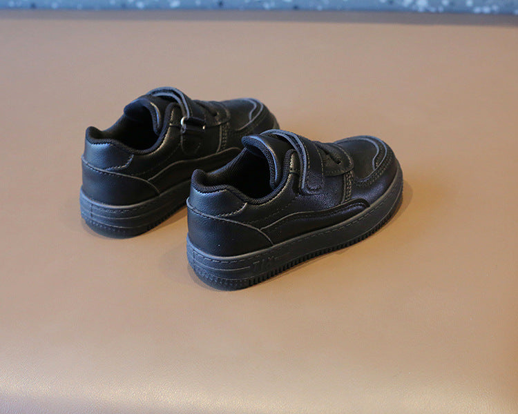 Tenis Sneakers Kids Spring/Autumn New Boys Girls Sports Shoes Casual Board Shoes Leather Soft Soled Children Small White Shoes kids_shoes