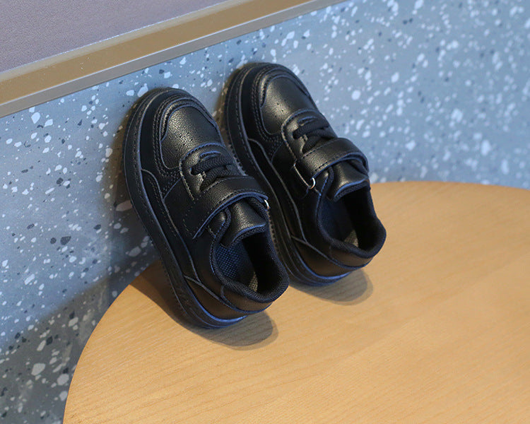 Tenis Sneakers Kids Spring/Autumn New Boys Girls Sports Shoes Casual Board Shoes Leather Soft Soled Children Small White Shoes kids_shoes