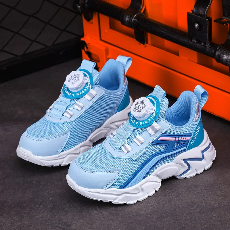 New Children Sports Shoes Boy Sneaker Black Mesh Summer Breathable Kids Casual Shoes Boy Running Tennis Running Sneaker kids_shoes