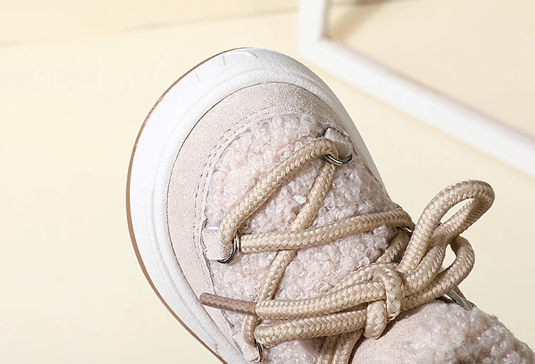 GT-CECD New Autumn/Winter Baby Boots Warm Plush Rubber Sole Toddler Kids Sneakers  Infant Shoes Fashion Little Boys Girls Boots kids_shoes