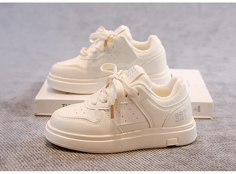 Children Sports Shoes Breathable Soft Bottom Kids Casual Shoes Non-slip 2025 Winter Boys Girls Tennis Shoes White Trendy Suede kids_shoes