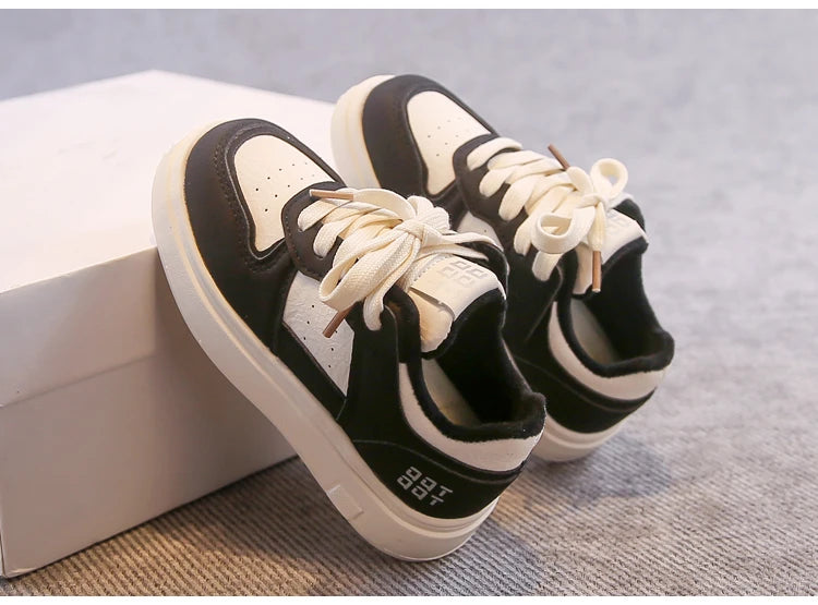 Children Sports Shoes Breathable Soft Bottom Kids Casual Shoes Non-slip 2025 Winter Boys Girls Tennis Shoes White Trendy Suede kids_shoes