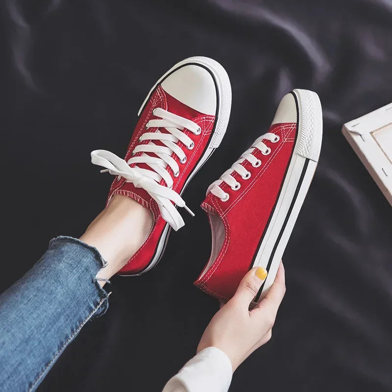 Sneakers for Women Low Top Canvas Shoes Men Fashion Durable Breathable Sneakers Slip on Casual Flats Zapatillas De Deporte sneakers_women