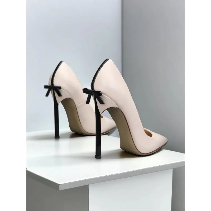 Spring 2025 stiletto heels sexy beautiful 12CM pointed women's shoes high heels shoes sex pumps heels_stiletto