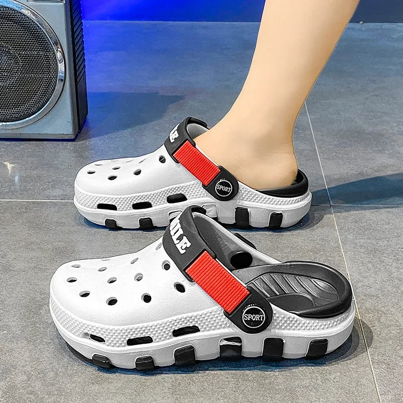 Children Slippers Boy Clogs Summer Beach  Shoes Sneaker Casual Comfortable Indoor Outdoor Sports Sandals for Boy 4 To 10 Years kids_shoes