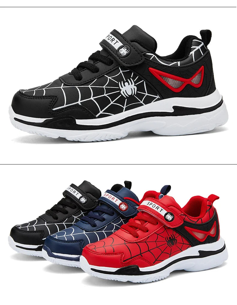 Luxury Kids Shoes Boys Sneakers PU Leather Children Sneakers 2024 New Fashion Casual Sports Tennis Shoes for Boy kids_shoes