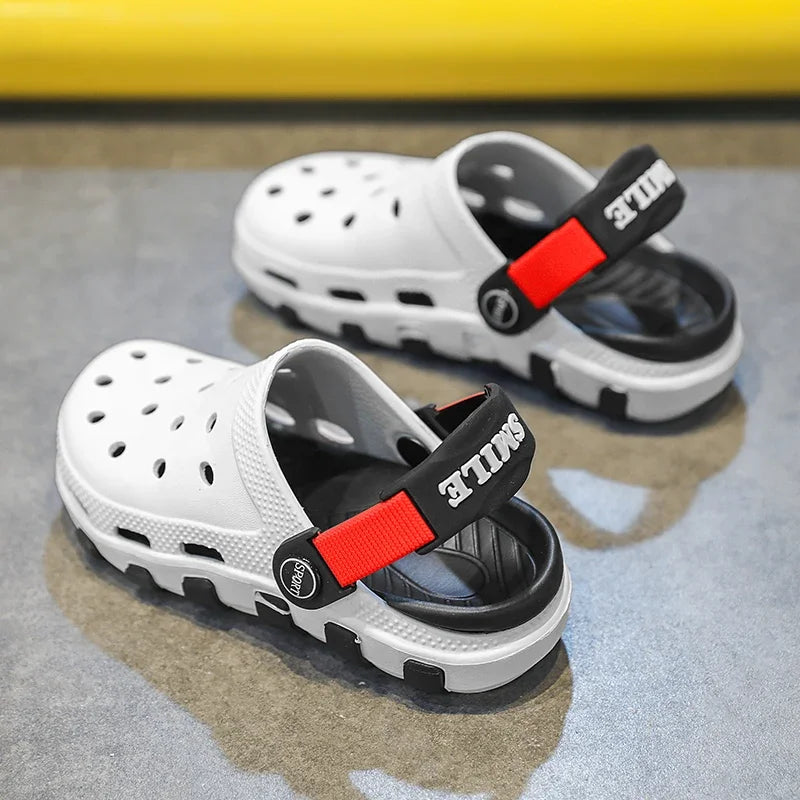 Children Slippers Boy Clogs Summer Beach  Shoes Sneaker Casual Comfortable Indoor Outdoor Sports Sandals for Boy 4 To 10 Years kids_shoes