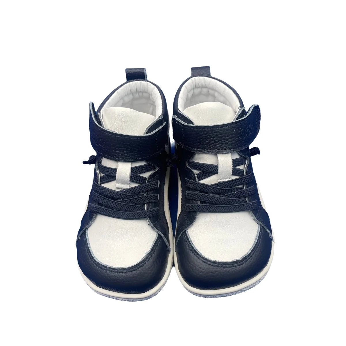 Tipsietoes Autumn Spring Genuine Leather Boots For Girls Boys Kids Barefoot Sneaker Leather Linning Light Weight Elastic Strape kids_shoes