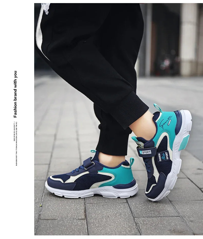 Children's shoes boy sneakers in the spring and autumn with breathable non-slip surface pupil cuhk boy boy fashion shoes kids_shoes