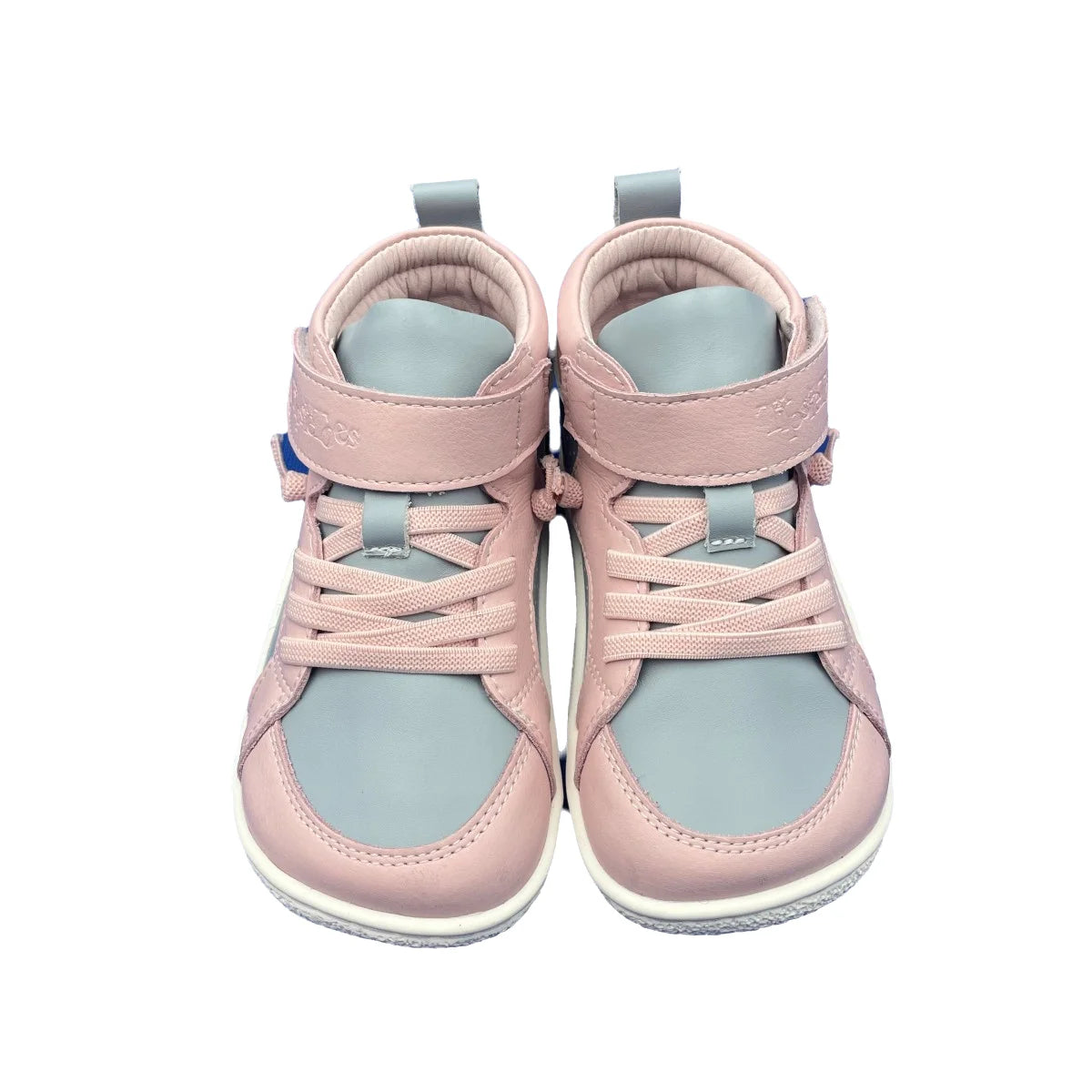 Tipsietoes Autumn Spring Genuine Leather Boots For Girls Boys Kids Barefoot Sneaker Leather Linning Light Weight Elastic Strape kids_shoes