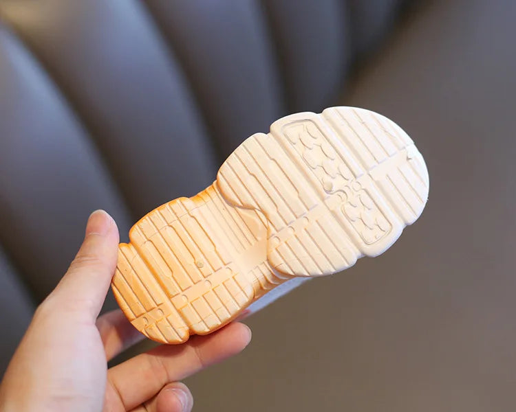 Size 20-31 Children Wear-resistant Casual Sports Shoes Baby Anti-slip Toddler Shoes Girls Boys Kids Soft Bottom Running Sneakers kids_shoes