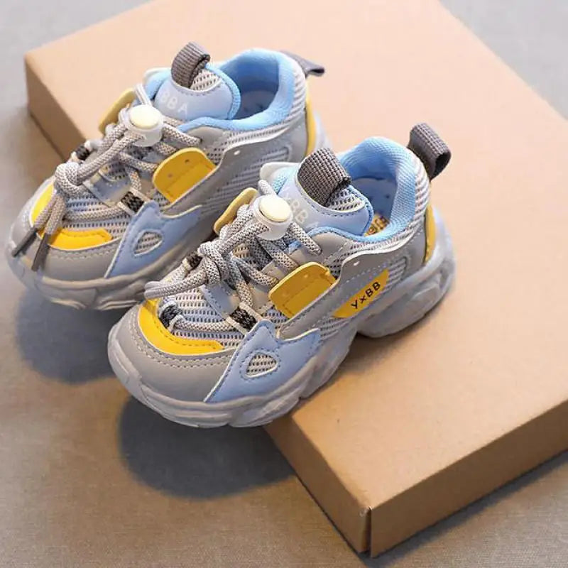 Size 21-36 Baby Toddler Shoes For Boys Girls Breathable Mesh Little Kids Casual Sneakers Non-slip Children Sport Shoes tenis kids_shoes