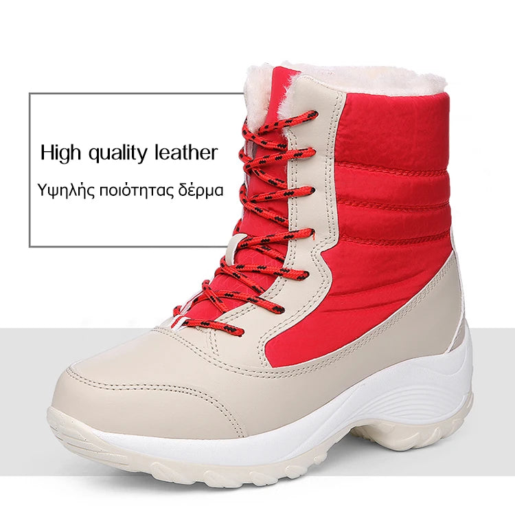 Snow Boots Women New Ladies Shoes Platform Shoes Woman Flat Keep Warm Boots Ladies Casual Plush Botas Mujer Winter Shoes Women sneakers_platform