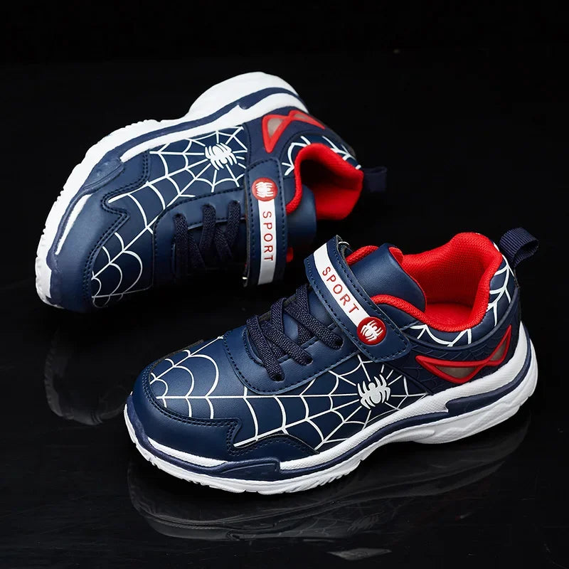 Luxury Kids Shoes Boys Sneakers PU Leather Children Sneakers 2024 New Fashion Casual Sports Tennis Shoes for Boy kids_shoes