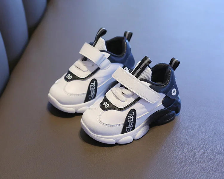 Size 20-31 Children Wear-resistant Casual Sports Shoes Baby Anti-slip Toddler Shoes Girls Boys Kids Soft Bottom Running Sneakers kids_shoes