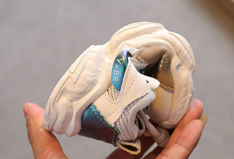 Size 21-36 Baby Toddler Shoes For Boys Girls Breathable Mesh Little Kids Casual Sneakers Non-slip Children Sport Shoes tenis kids_shoes