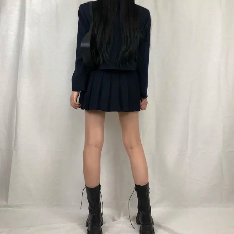 New Mid Calf Boots Women Autumn Winter Fashion Lace-up Ladies Chelsea Zipper Botas Mujer Boots Sports Platform Heel Ladies Shoes boots_platform