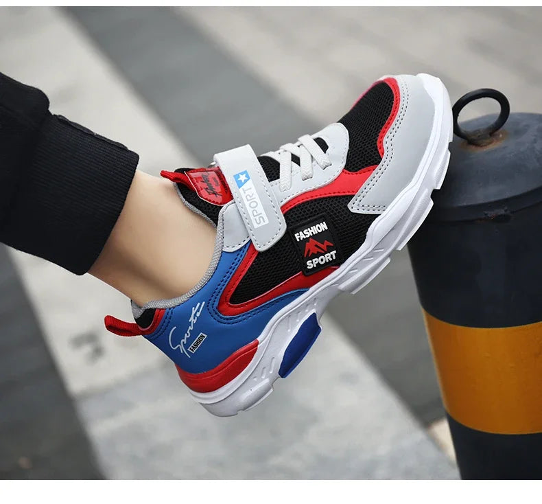 Children's shoes boy sneakers in the spring and autumn with breathable non-slip surface pupil cuhk boy boy fashion shoes kids_shoes