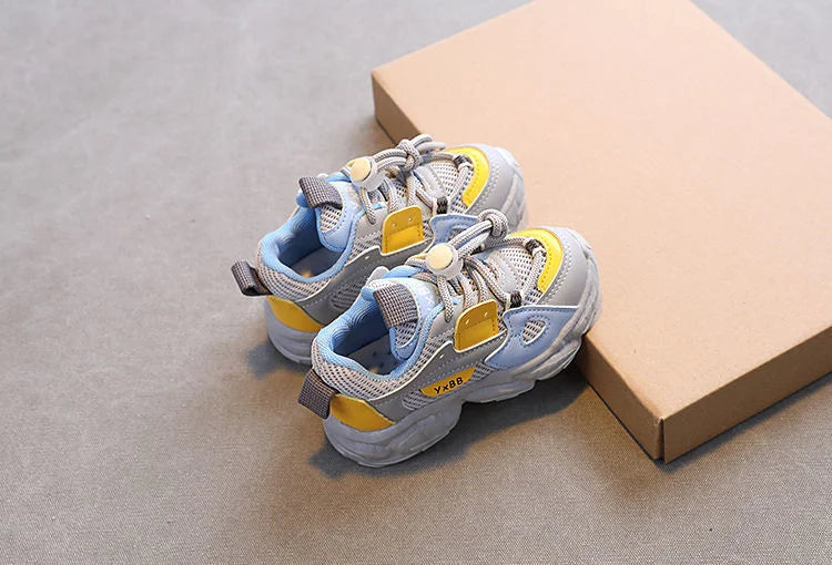 Size 21-36 Baby Toddler Shoes For Boys Girls Breathable Mesh Little Kids Casual Sneakers Non-slip Children Sport Shoes tenis kids_shoes