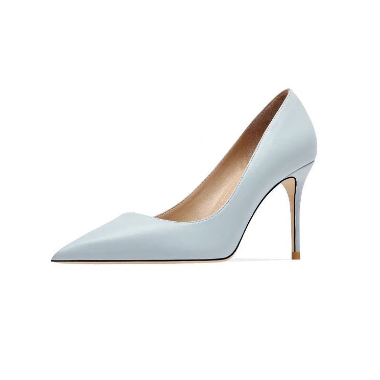 elegant Heels for women 2025 luxury Star Style Women High Heels Shoes Matte Classic Pumps Pointed Toe Thin Heel Prom Shoes women heels_stiletto