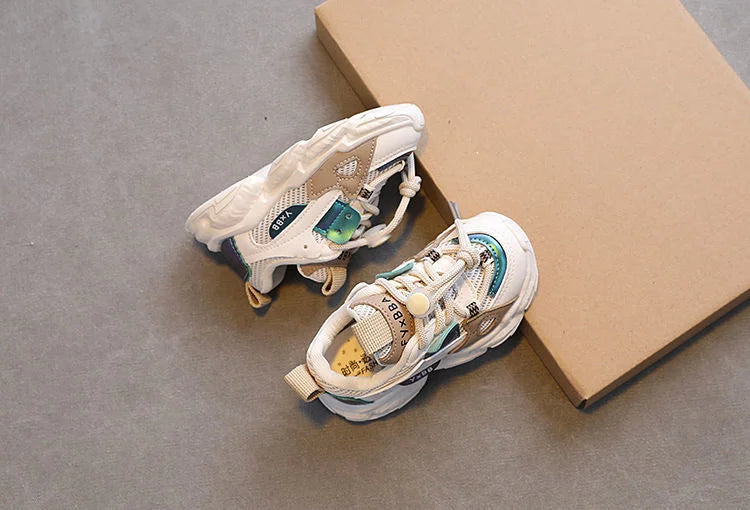 Size 21-36 Baby Toddler Shoes For Boys Girls Breathable Mesh Little Kids Casual Sneakers Non-slip Children Sport Shoes tenis kids_shoes