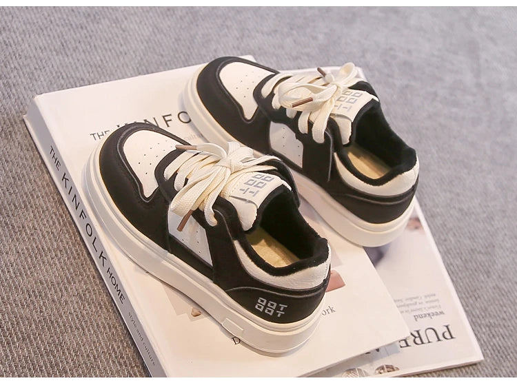 Children Sports Shoes Breathable Soft Bottom Kids Casual Shoes Non-slip 2025 Winter Boys Girls Tennis Shoes White Trendy Suede kids_shoes