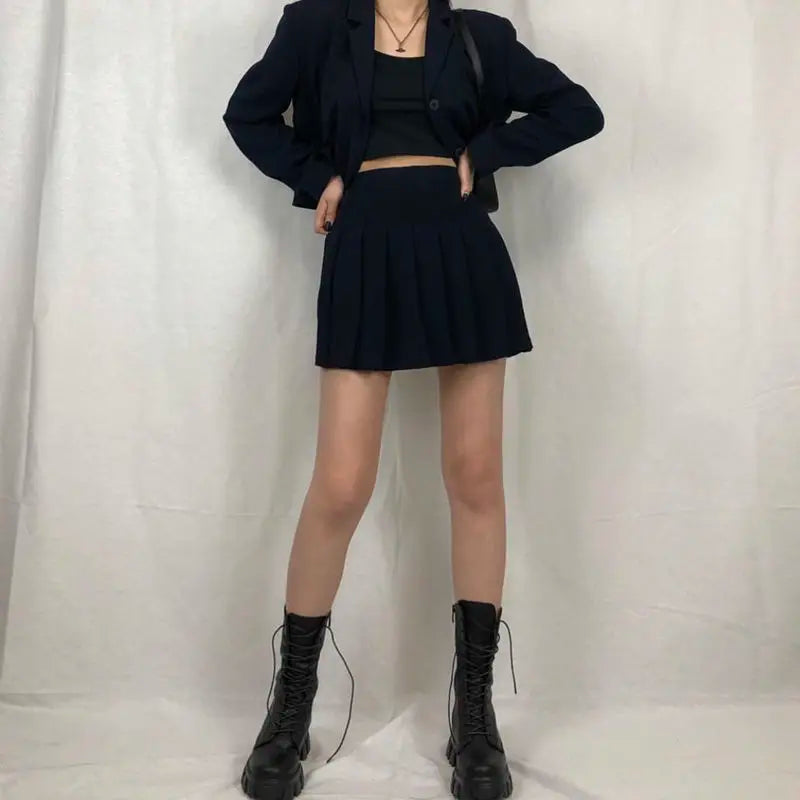 New Mid Calf Boots Women Autumn Winter Fashion Lace-up Ladies Chelsea Zipper Botas Mujer Boots Sports Platform Heel Ladies Shoes boots_platform