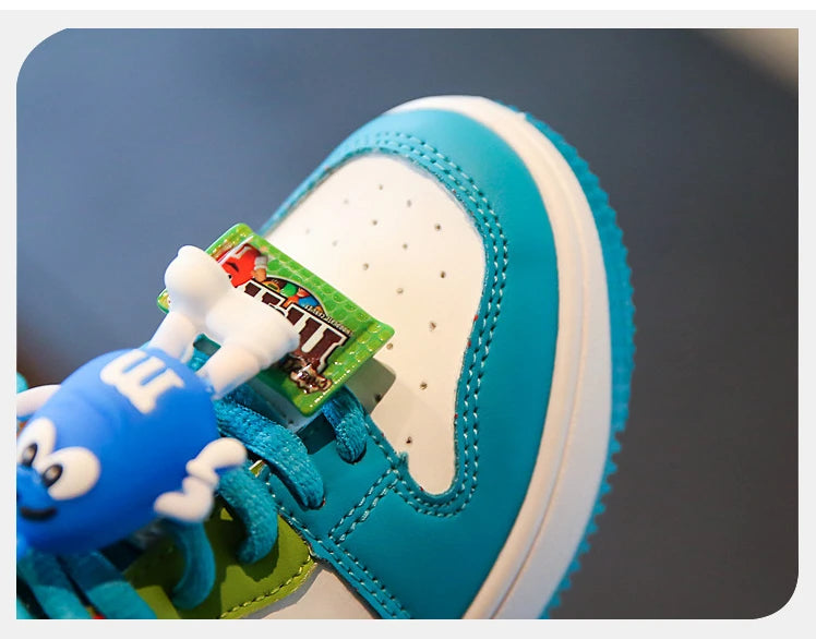 New Children Casual Shoes Four Seasons Kids Single Sneaker Mandarin Ducks Basketball Sports Shoes Boys Girls Sneaker Board Shoes kids_shoes