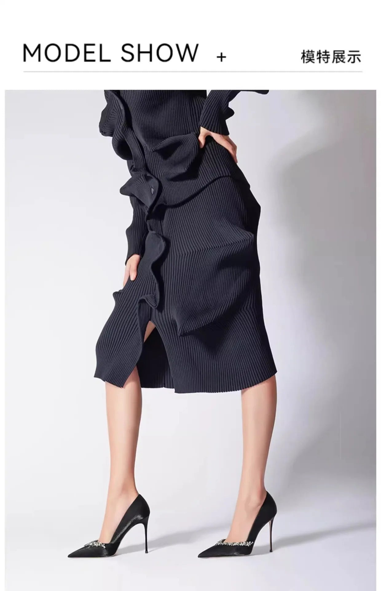 Black High Heels 10cm 8cm 6cm Women's Shoes Thin Heels Microfiber Pointed Head Ladies Pumps Rhinestone Bead Stiletto Party Shoes heels_stiletto