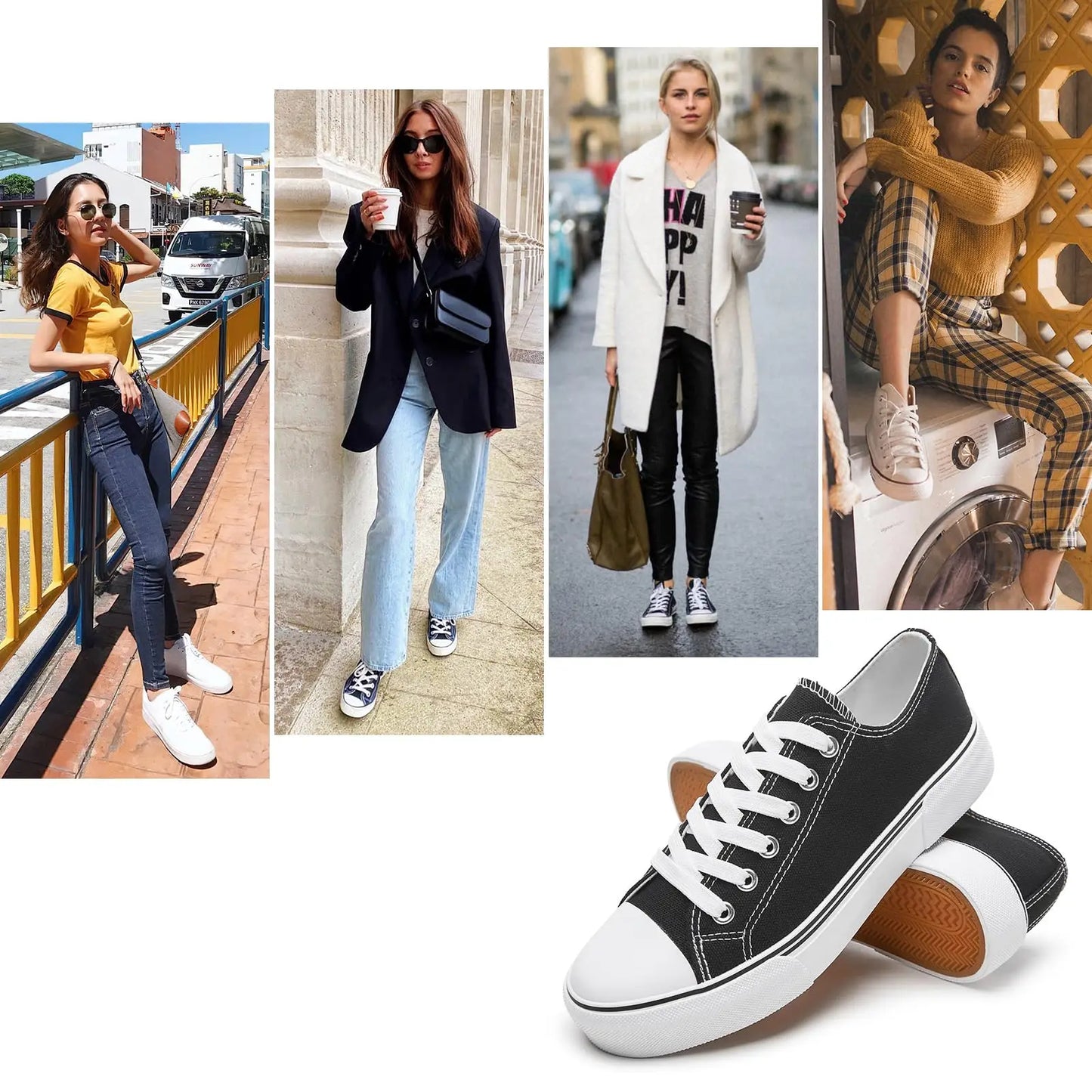 Sneakers for Women Low Top Canvas Shoes Men Fashion Durable Breathable Sneakers Slip on Casual Flats Zapatillas De Deporte sneakers_women