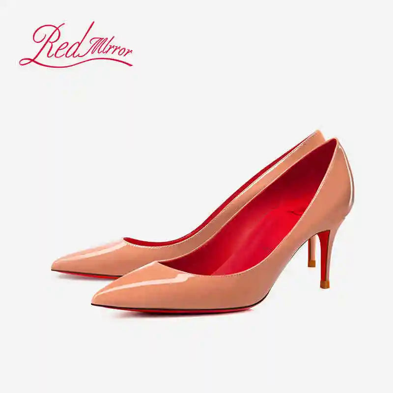 Shoes For Woman 2025 Trend Luxury Red Bottoms High Heels Pointed Toe Stiletto Pumps 12 cm Comfortable Party Dress Wedding Shoes heels_stiletto