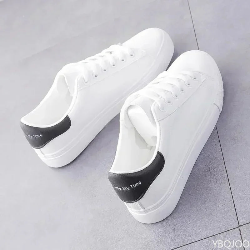 Women's Vulcanize Shoes White Shoe Women Running Spring Autumn Fashion Breathable Lace-Up Casual Sneakers Zapatos De Mujer sneakers_women